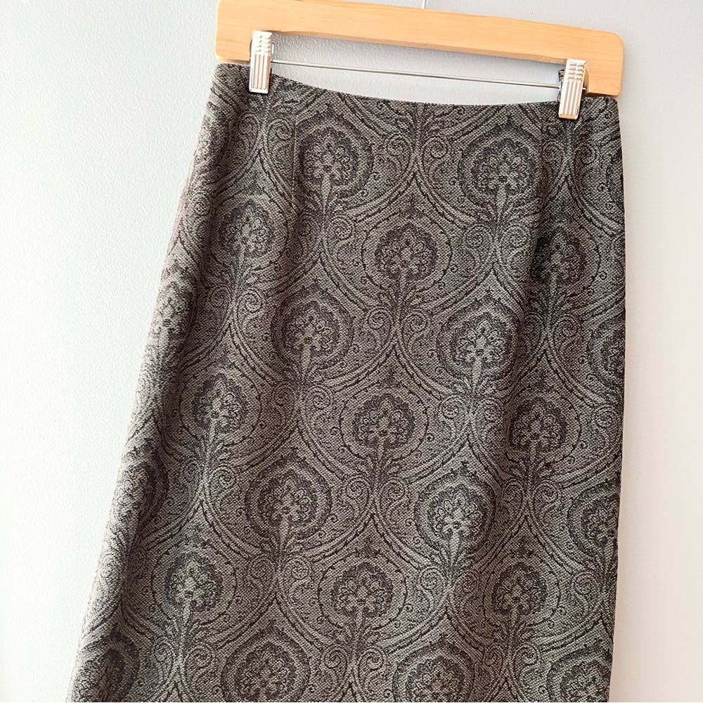 Pendleton Wool Skirt - Gray Pattern - image 8